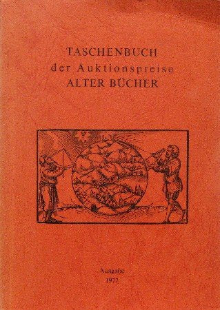 Taschenbuch der Auktionspreise alter Bücher Band 3 Books