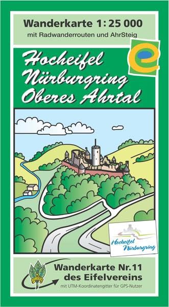 WK Hocheifel, Nürburgring, Oberes Ahrtal: Wanderkarte Nr. 11 des Eifelvereins (Karten des Eifelvereins) Leisure, Home & Garden