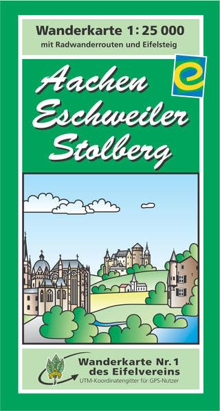 WK Aachen, Eschweiler, Stolberg: Wanderkarte Nr. 1 des Eifelvereins (Karten des Eifelvereins) Leisure, Home & Garden