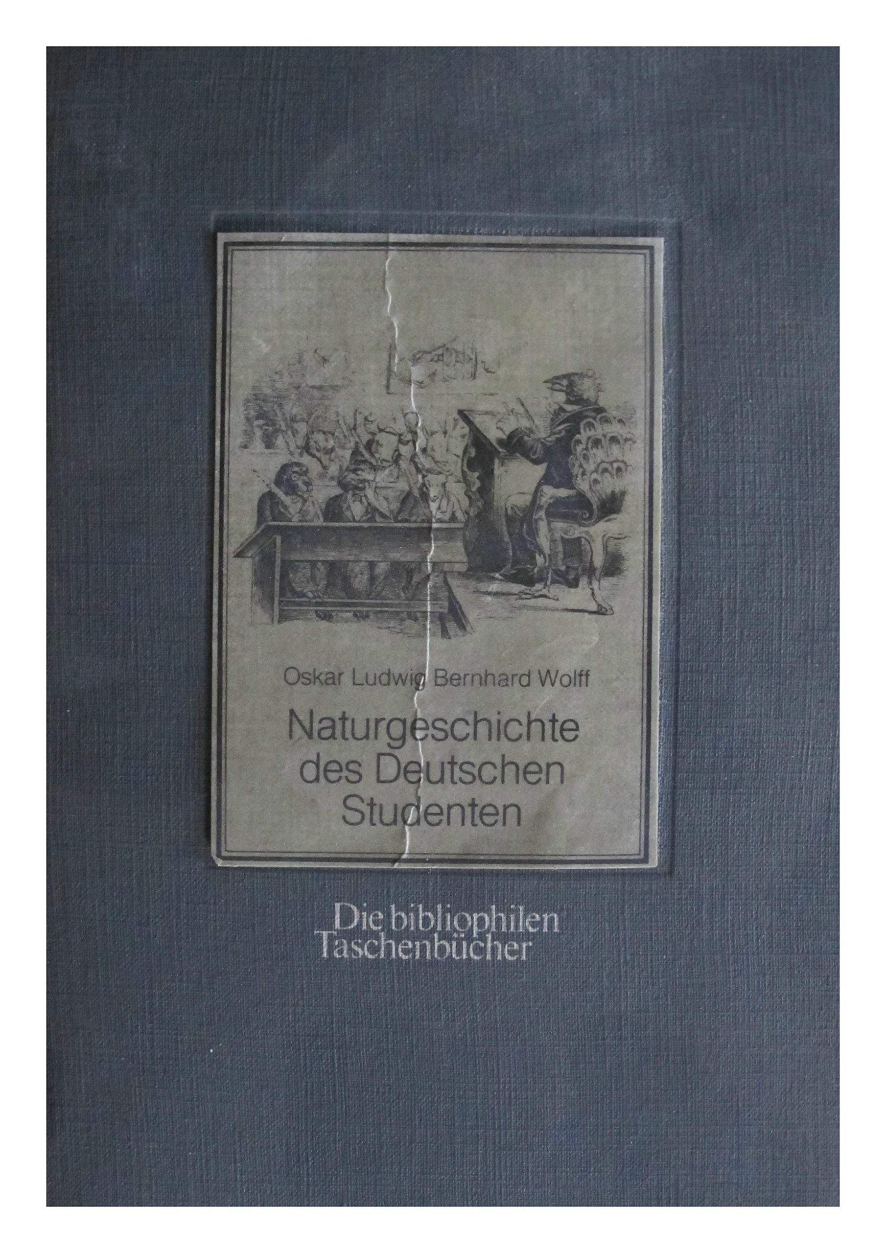 Naturgeschichte des deutschen Studenten Politics & History