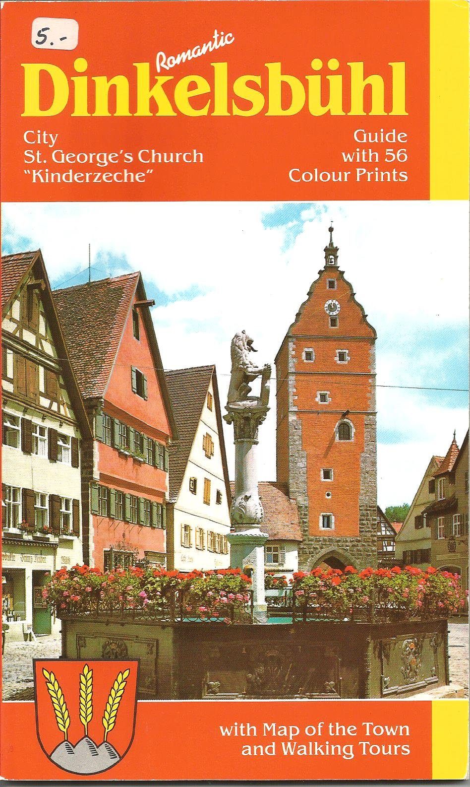 Romantic Dinkelsbühl. City. St. George's Church. "Kinderzeche" Film, Art & Culture