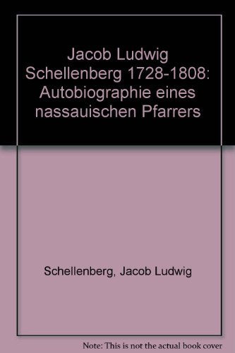 Jacob Ludwig Schellenberg 1728-1808 Books