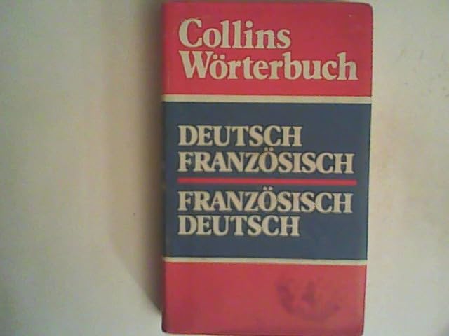 Collins Worterbuch (Deutsch/Franzosisch-Franzosisch-Deutsch) Books