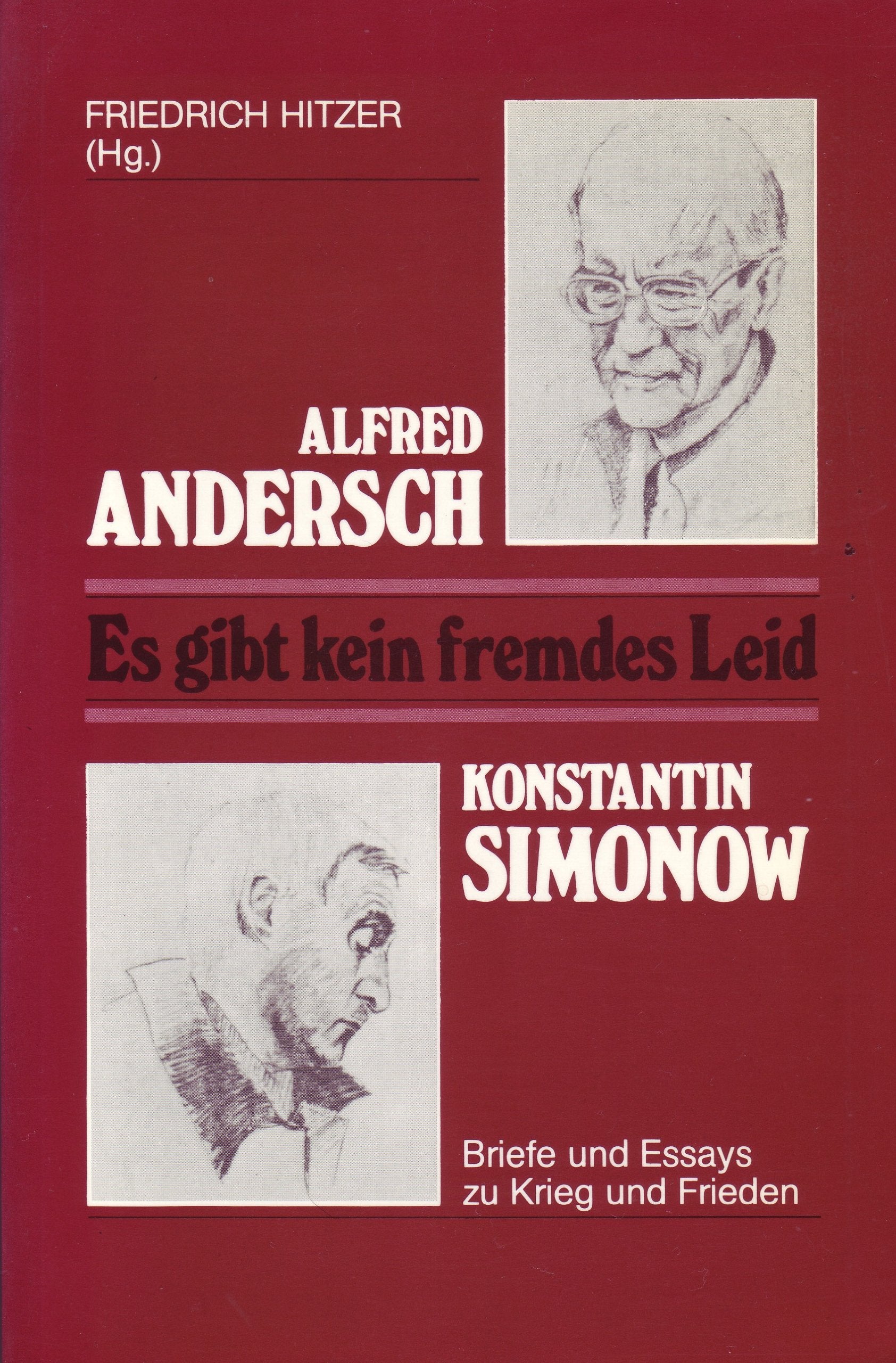 Es gibt kein fremdes Leid. Brief und Essays zu Krieg und Frieden Professional & Reference Books