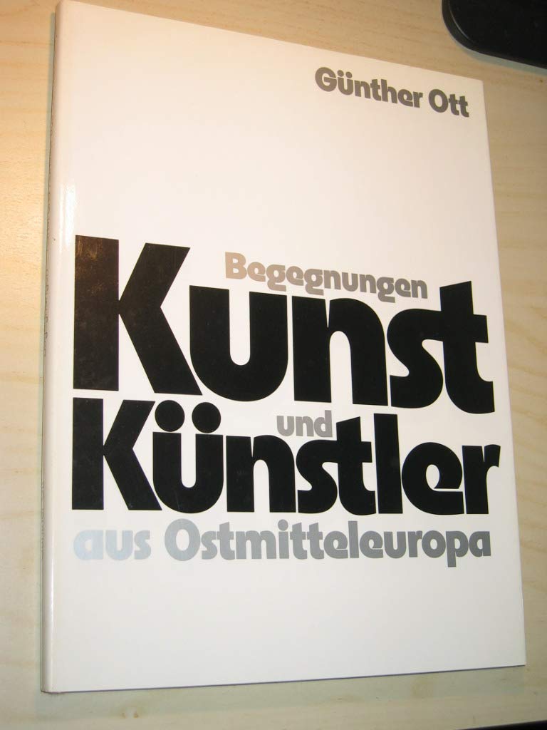 Begegnungen mit Kunst und Künstlern aus Ostmitteleuropa Books