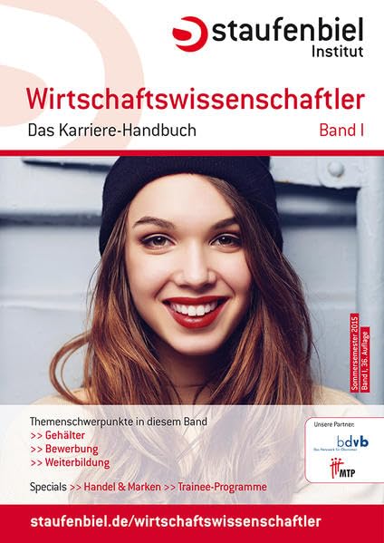 Staufenbiel Wirtschaftswissenschaftler 2015: Das Karriere-Handbuch Books
