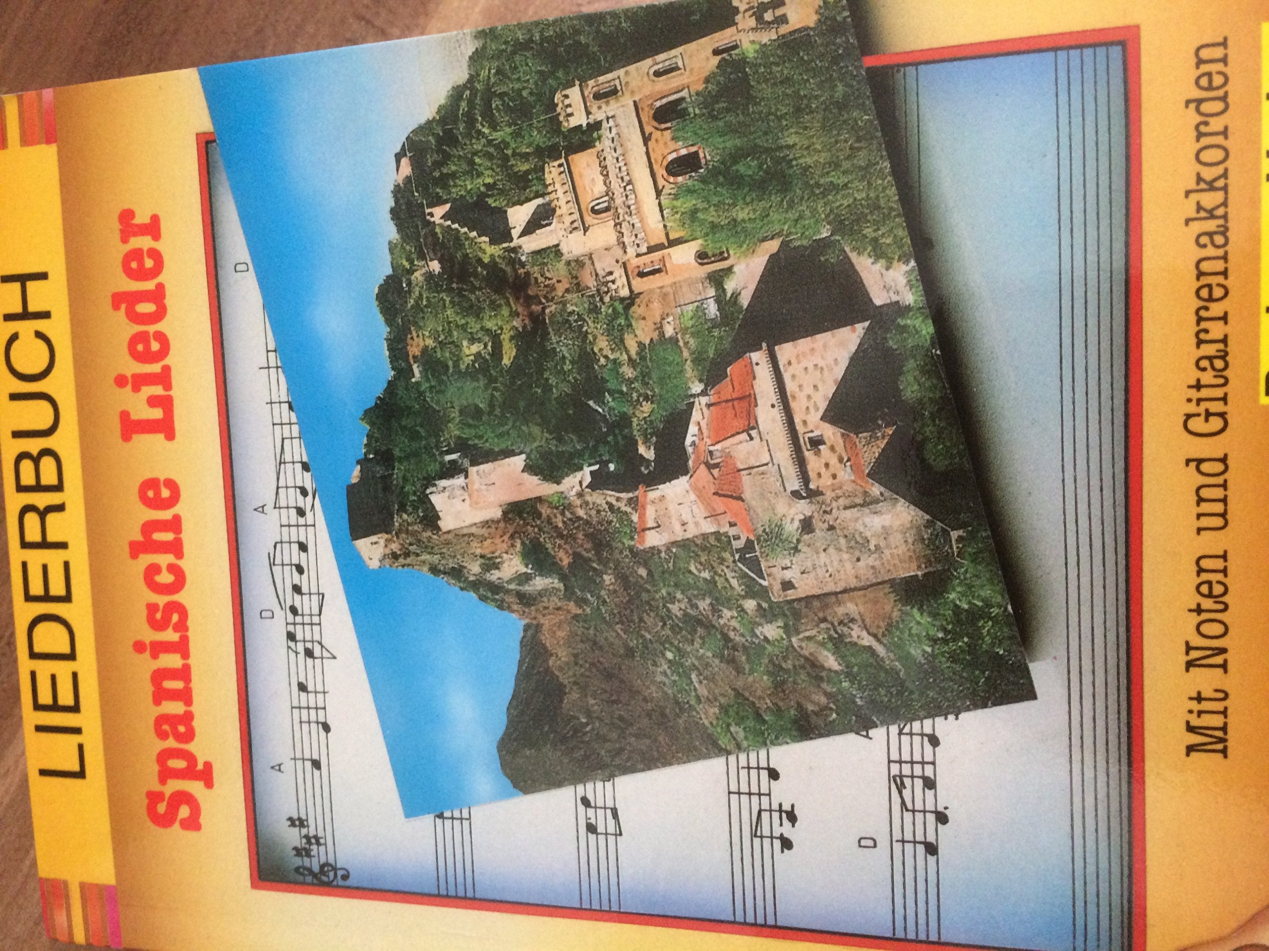 Liederbuch Spanien. Spanische Lieder (6526 160). Mit Noten und Gitarrenakkorden Film, Art & Culture