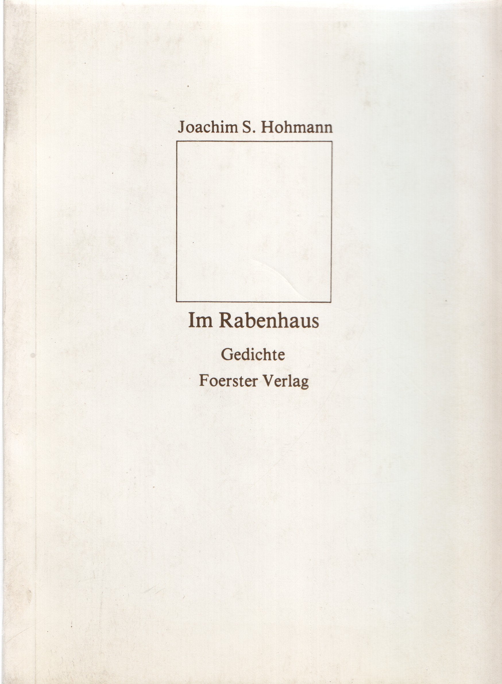 Im Rabenhaus. Gedichte Books