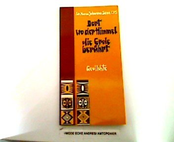 Dort wo der Himmel die Erde berührt - Gedichte, Gedanken einer Missionsschweter Books