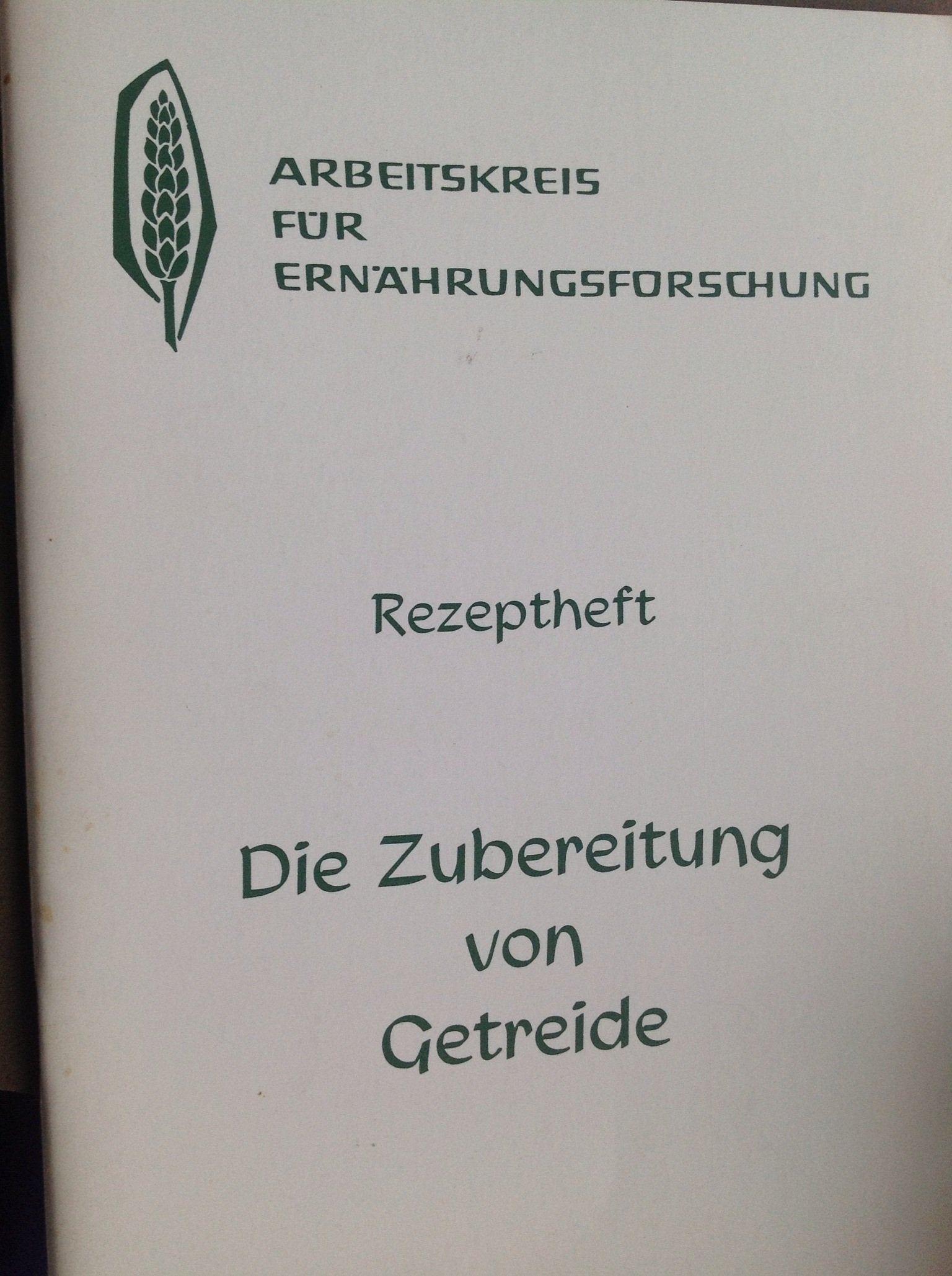 Zubereitung von Getreide: Rezepte aus unserer Versuchsküche Books