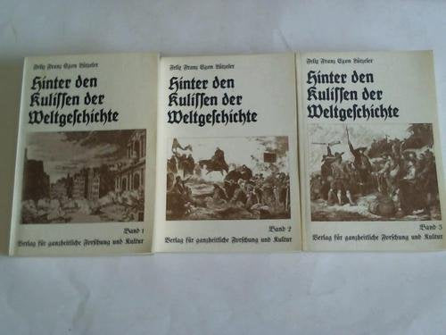 Hinter den Kulissen der Weltgeschichte Books