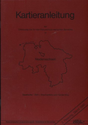 Kartieranleitung zur Erfassung der für den Naturschutz Books