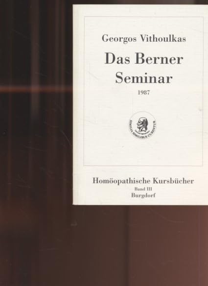 Das Berner Seminar 1987 Medicine Books