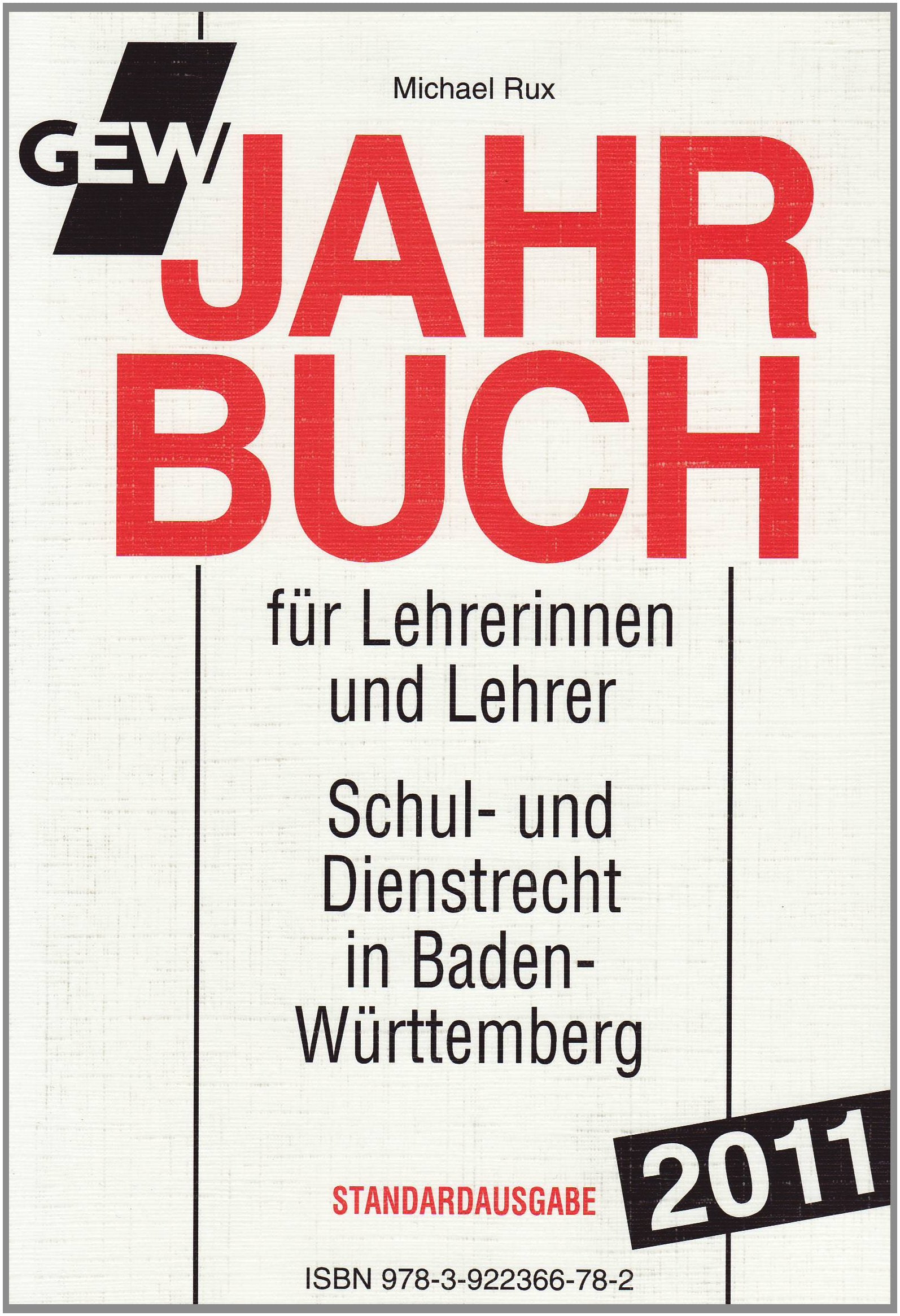 GEW Jahrbuch für Lehrerinnen und Lehrer 2011 Books