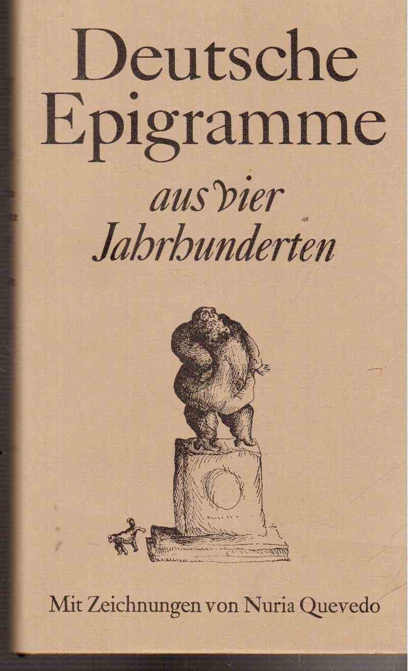 Deutsche Epigramme aus vier Jahrhunderten. Books