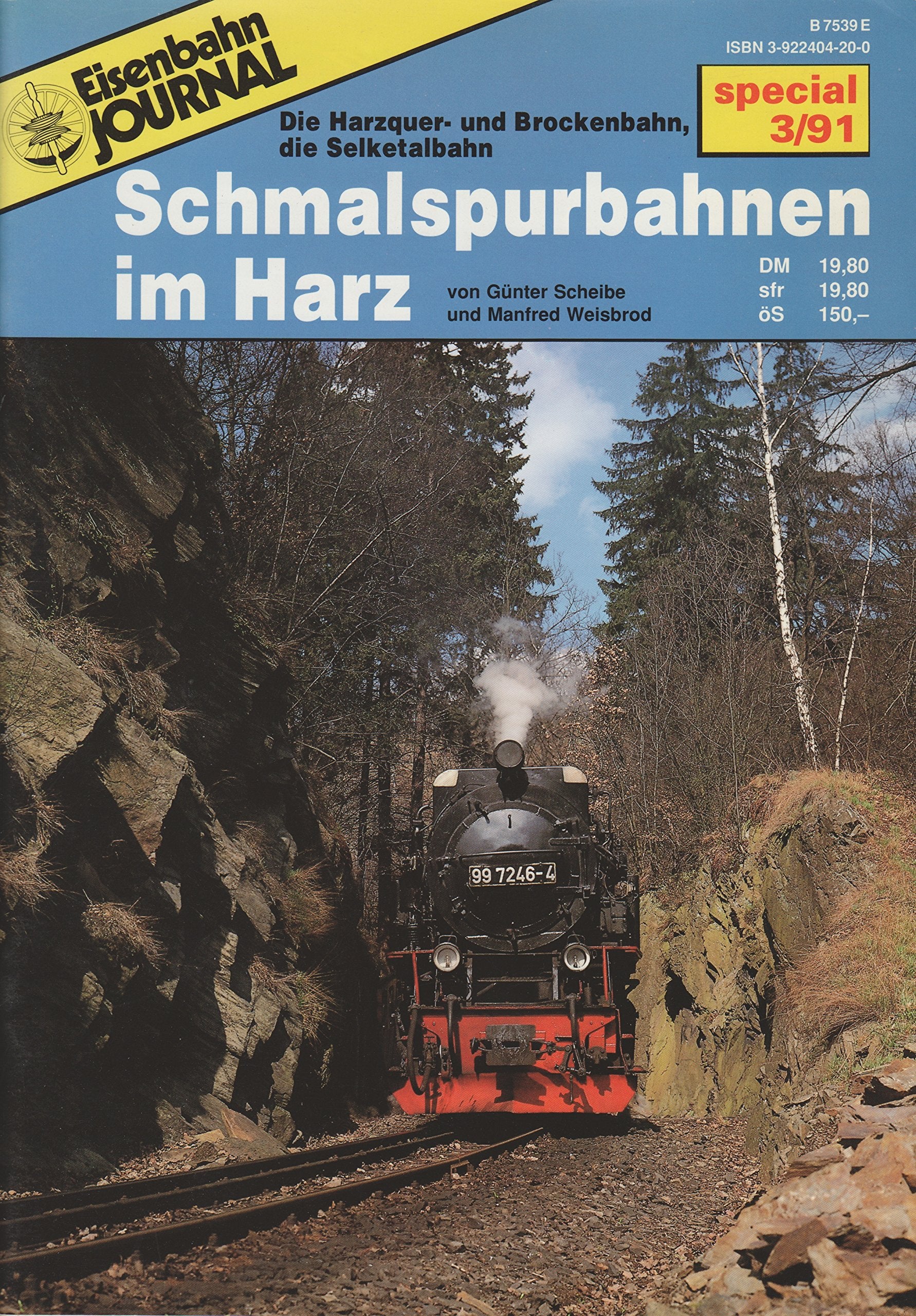 Schmalspurbahnen im Harz: Die Harzquerbahn und Brockenbahn, die Selketalbahn (Specialausgaben des Eisenbahn-Journals) Film, Art & Culture