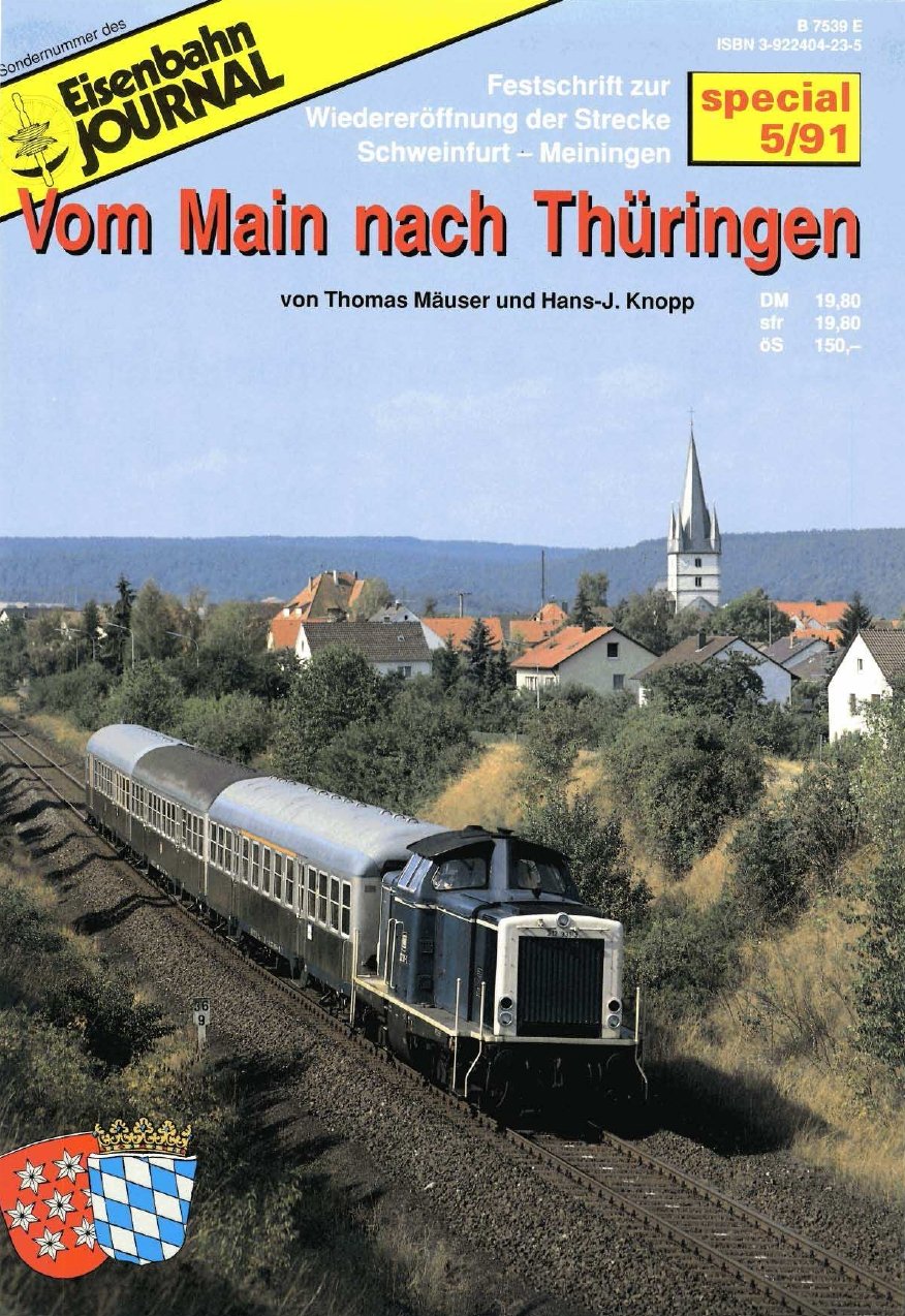 Vom Main nach Thüringen (Specialausgaben des Eisenbahn-Journals) Books