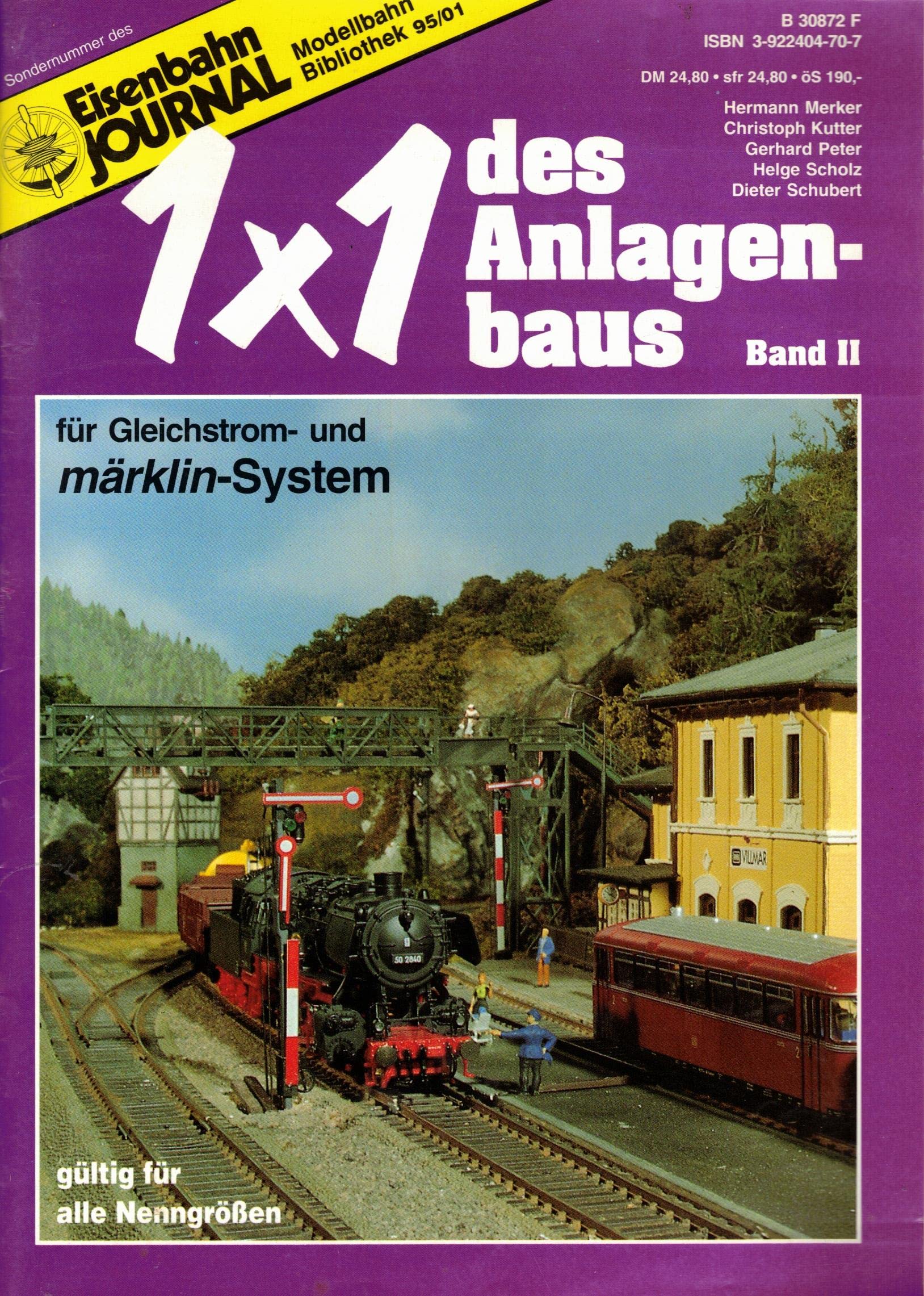 1 x 1 des Anlagenbaus - Band II - Für Gleichstrom- und Märklin-System - Eisenbahn Journal Anlagenbau & Planung: BD II (Modellbahn Bibliothek. Anlagenbau / Violette Reihe) Leisure, Home & Garden