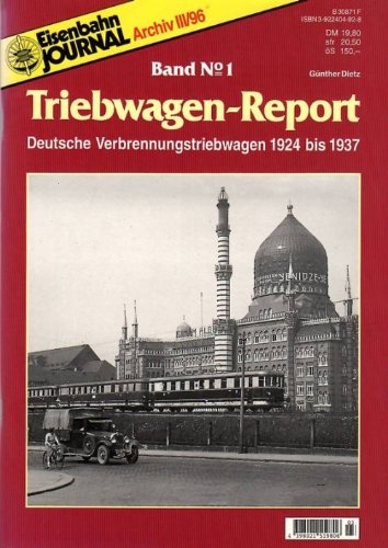 Eisenbahn Journal - Triebwagen-Report Band No 1 Books
