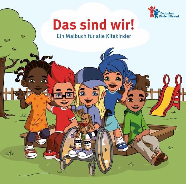 Das sind wir: Ein Malbuch für alle Kitakinder Children's books