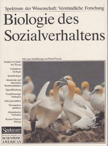 Biologie des Sozialverhaltens: Kommunikation, Kooperation u. Konflikt: Kommunikation, Kooperation, Konflikt (Spektrum der Wissenschaft: Verständliche Forschung) Law