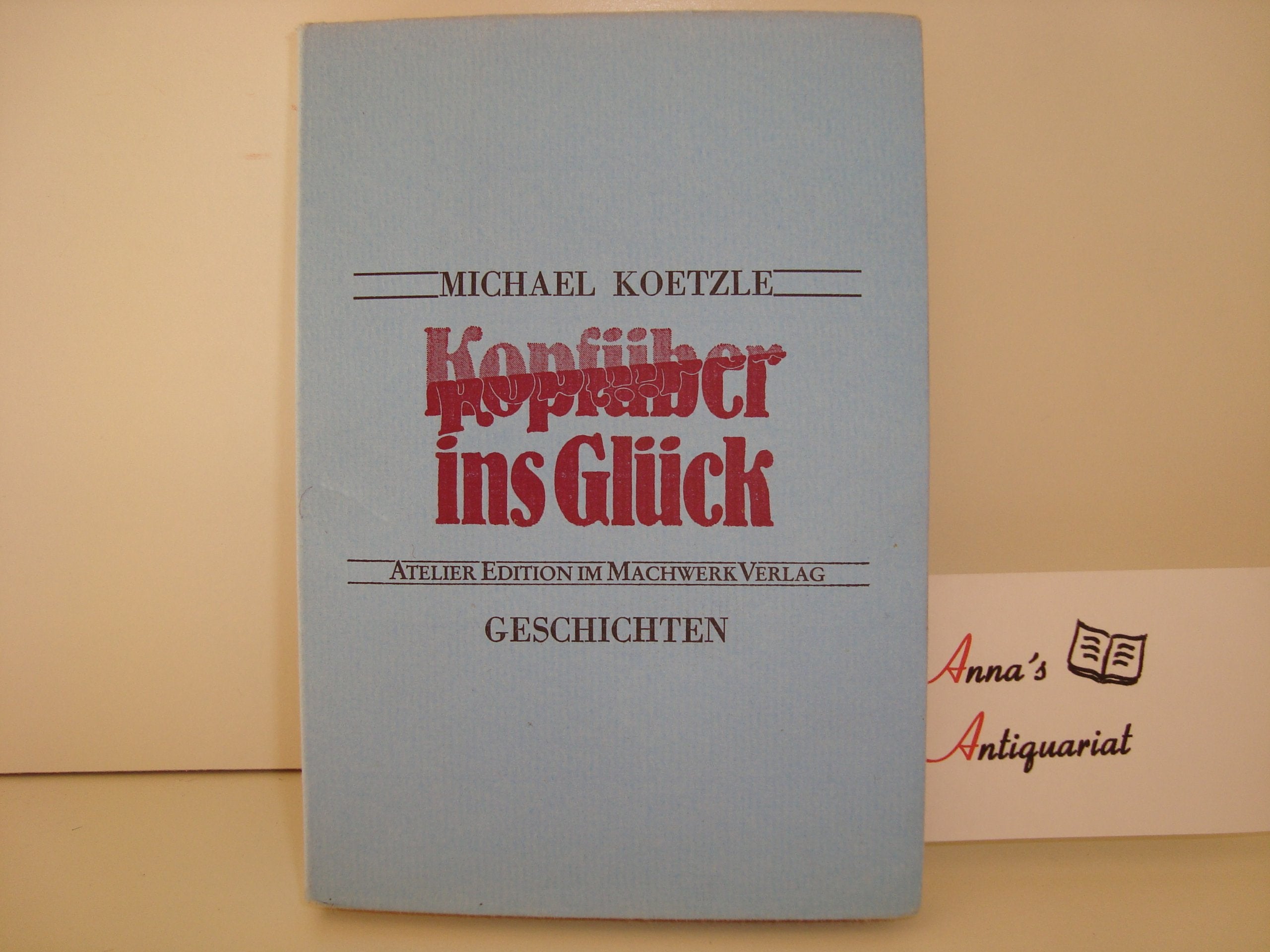 Kopfüber ins Glück, Geschichten, Books