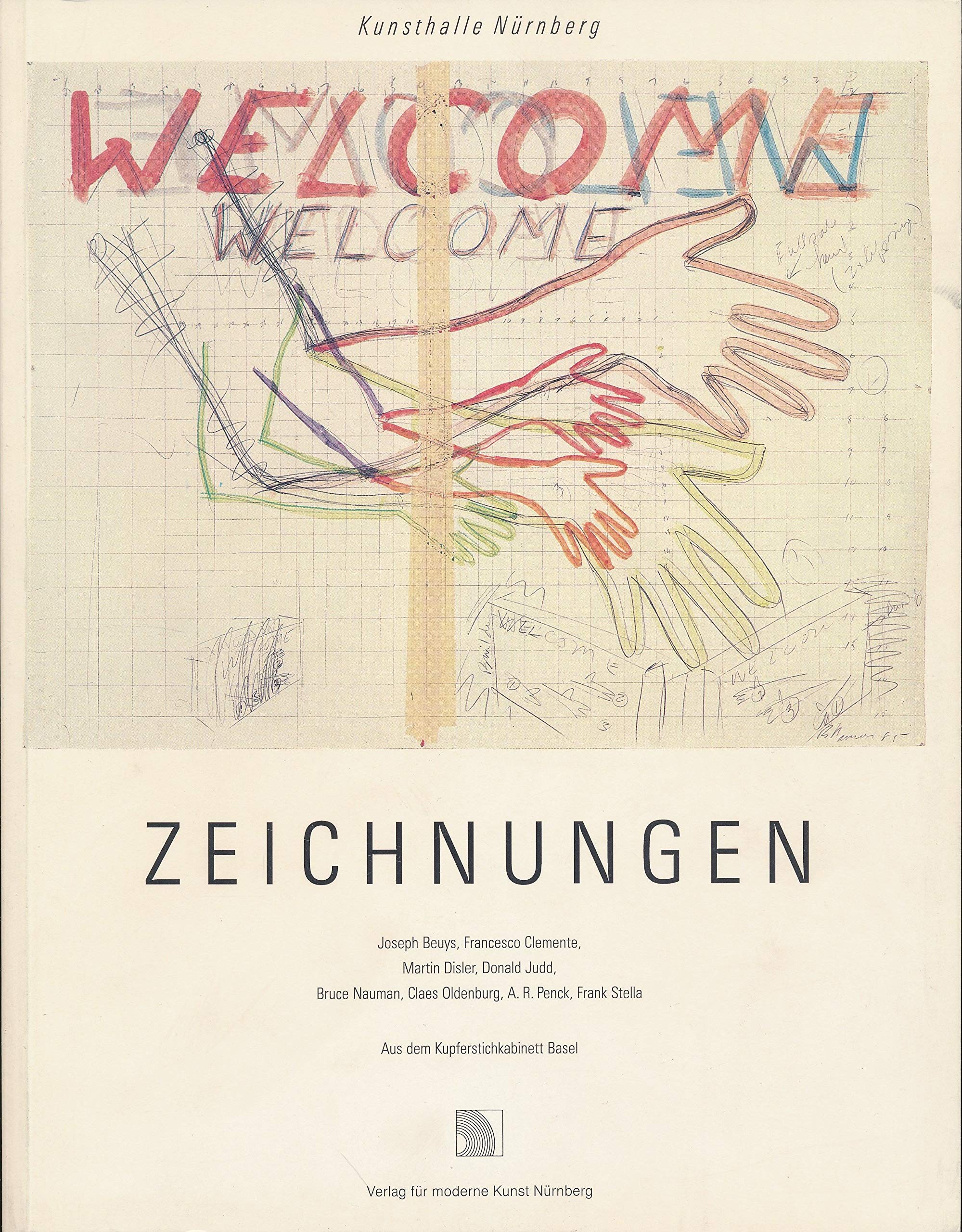 Zeichnungen- Aus dem Kupferstichkabinett Basel. J. Beuys, F. Clemente, M. Disler, D. Judd, B. Naumann, C. Oldenburg, A. R. Penck, F. Stella Film, Art & Culture