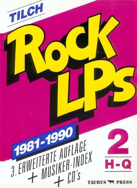 Rock-LPs, 8 Bde., 1971-1980, 4 Bde.: Mit Musiker-Index u. CDs Arts & Music