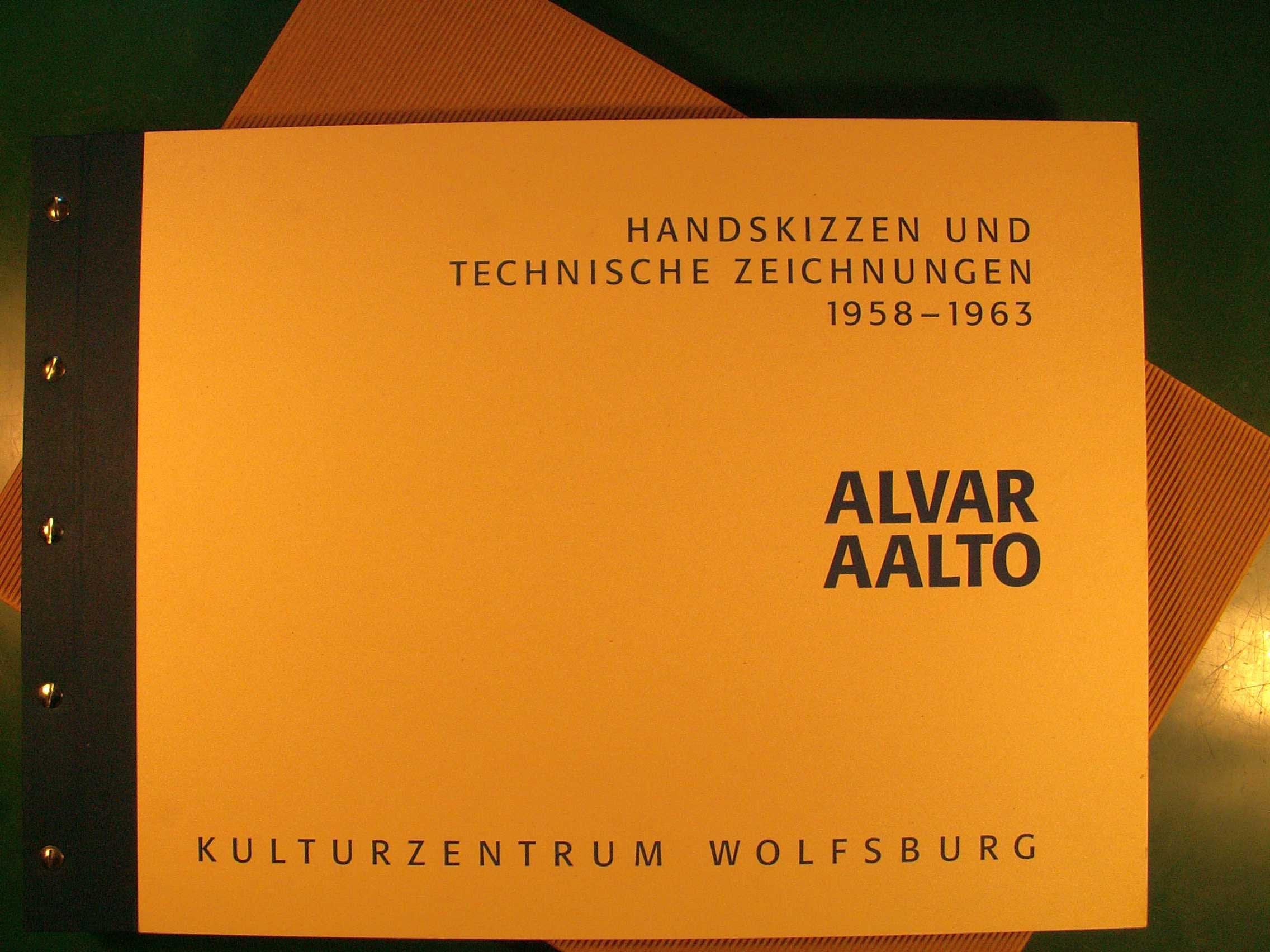 Alvar Aalto Handskizzen und Technische Zeichnungen 1958-1963: Kulturzentrum Wolfsburg Natural Sciences