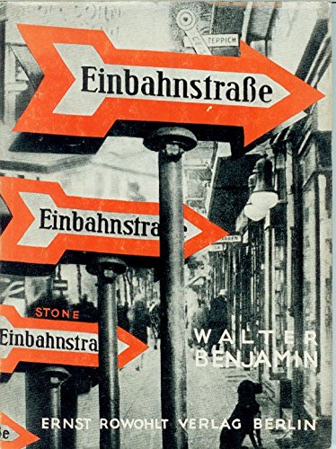 Einbahnstraße (Faksimile der Erstausgabe von 1928) Books