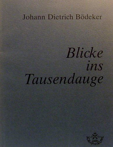 Blicke ins Tausendauge - Gedichte Books