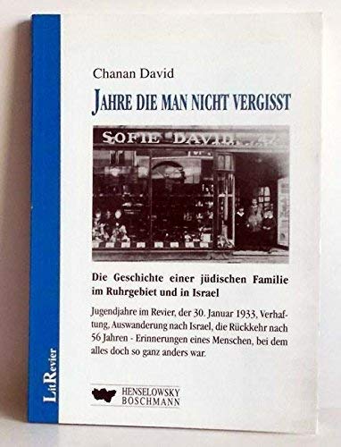 Jahre die man nicht vergisst Books