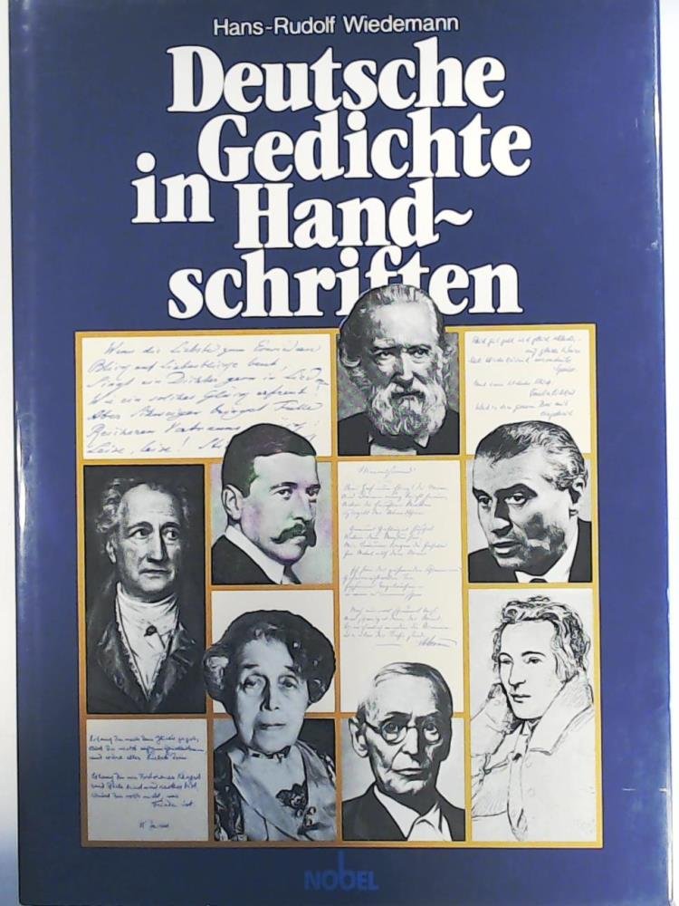 Deutsche Gedichte in Handschriften Books