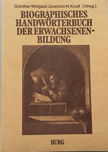 Biographisches Handwörterbuch der Erwachsenenbildung Reference Books