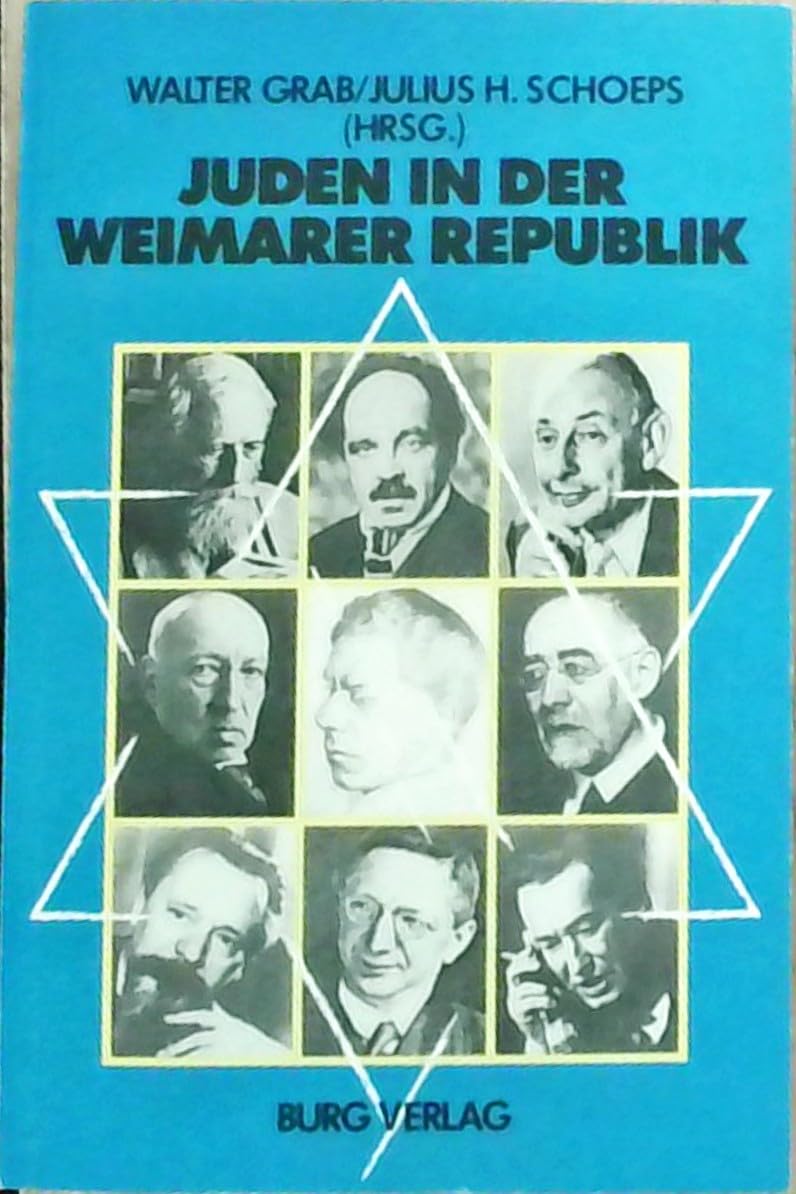 Juden in der Weimarer Republik (Studien zur Geistesgeschichte) German history