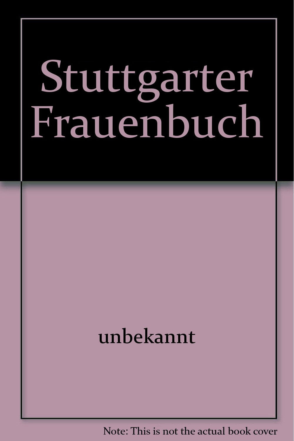 Product Image: Stuttgarter Frauenbuch