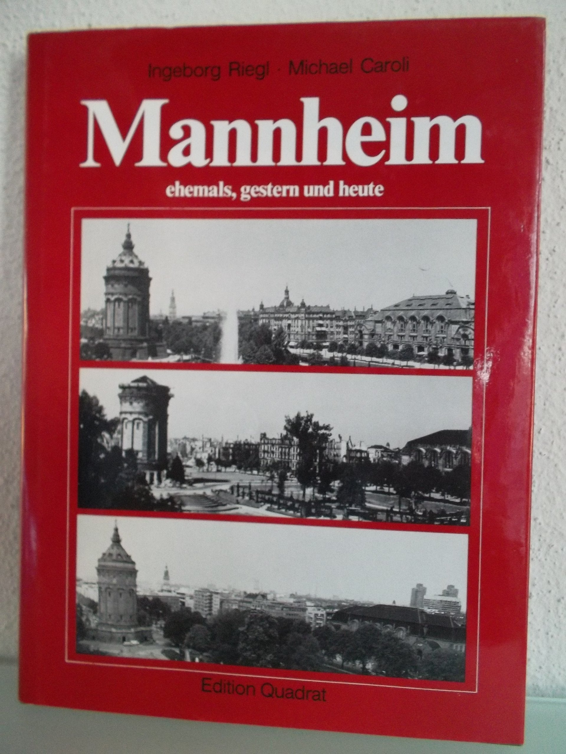 Mannheim ehemals, gestern und heute. Das Bild der Stadt im Wandel der letzten 100 Jahre Books
