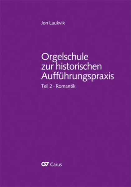 Orgelschule zur historischen Aufführungspraxis Sheet Music