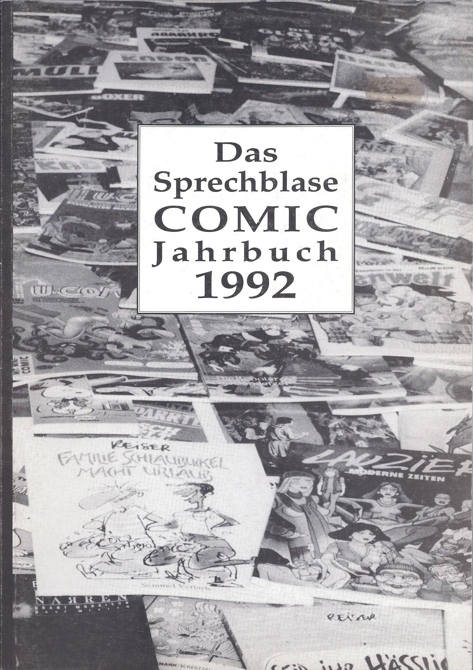 Das Sprechblase COMIC Jahrbuch 1992. limitiert & nummeriert Books
