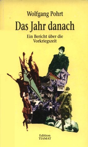 Product Image: Das Jahr danach. Ein Bericht über die Vorkriegszeit