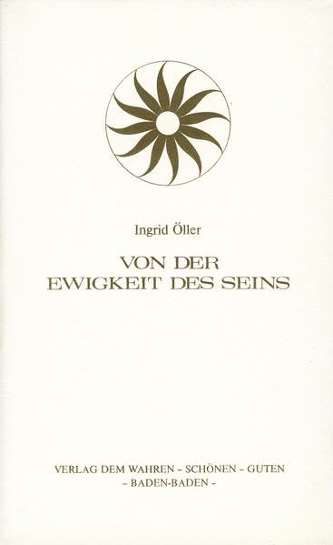 Von der Ewigkeit des Seins (Die Belehrung) Poetry