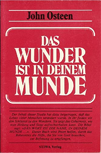 Das Wunder ist in deinem Munde book