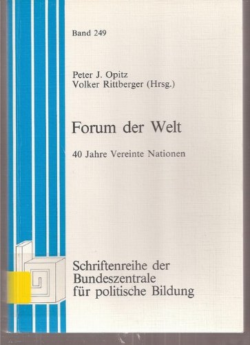 Forum der Welt - 40 Jahre Vereinte Nationen Books