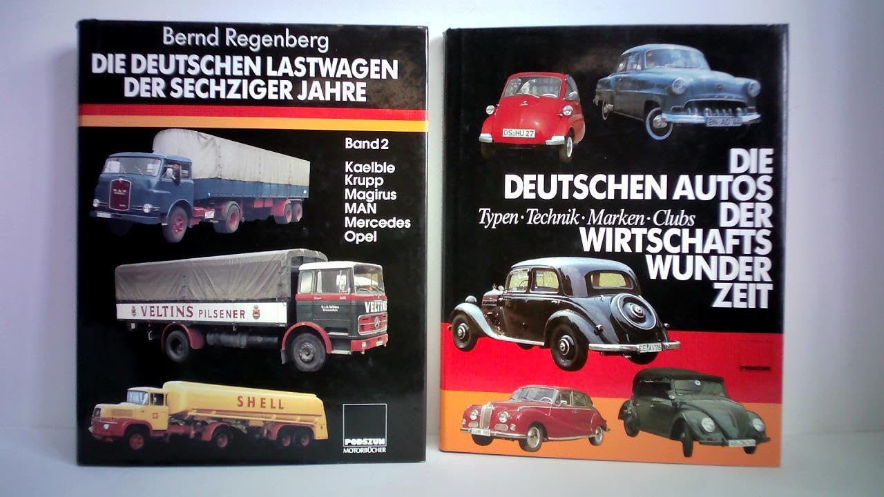 Die deutschen Lastwagen der sechziger Jahre, Band 2: Kaelble, Krupp, Magirus, MAN, Mercedes, Opel Leisure, Home & Garden