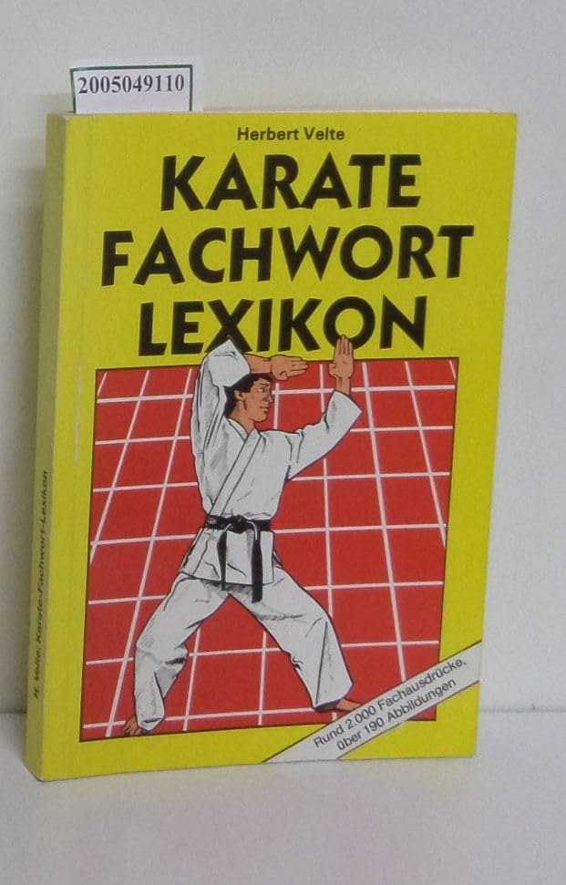 Karate - Fachwort - Lexikon book