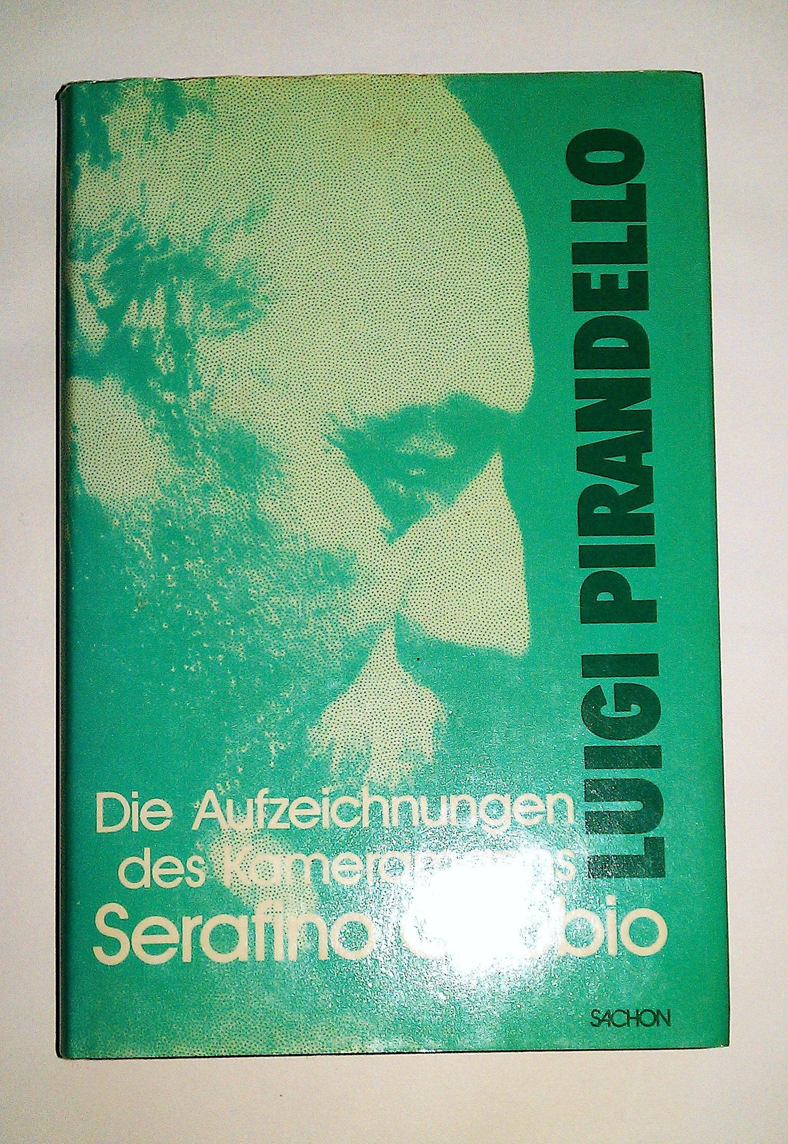 Die Aufzeichnungen des Kameramanns Serafino Gubbio Books