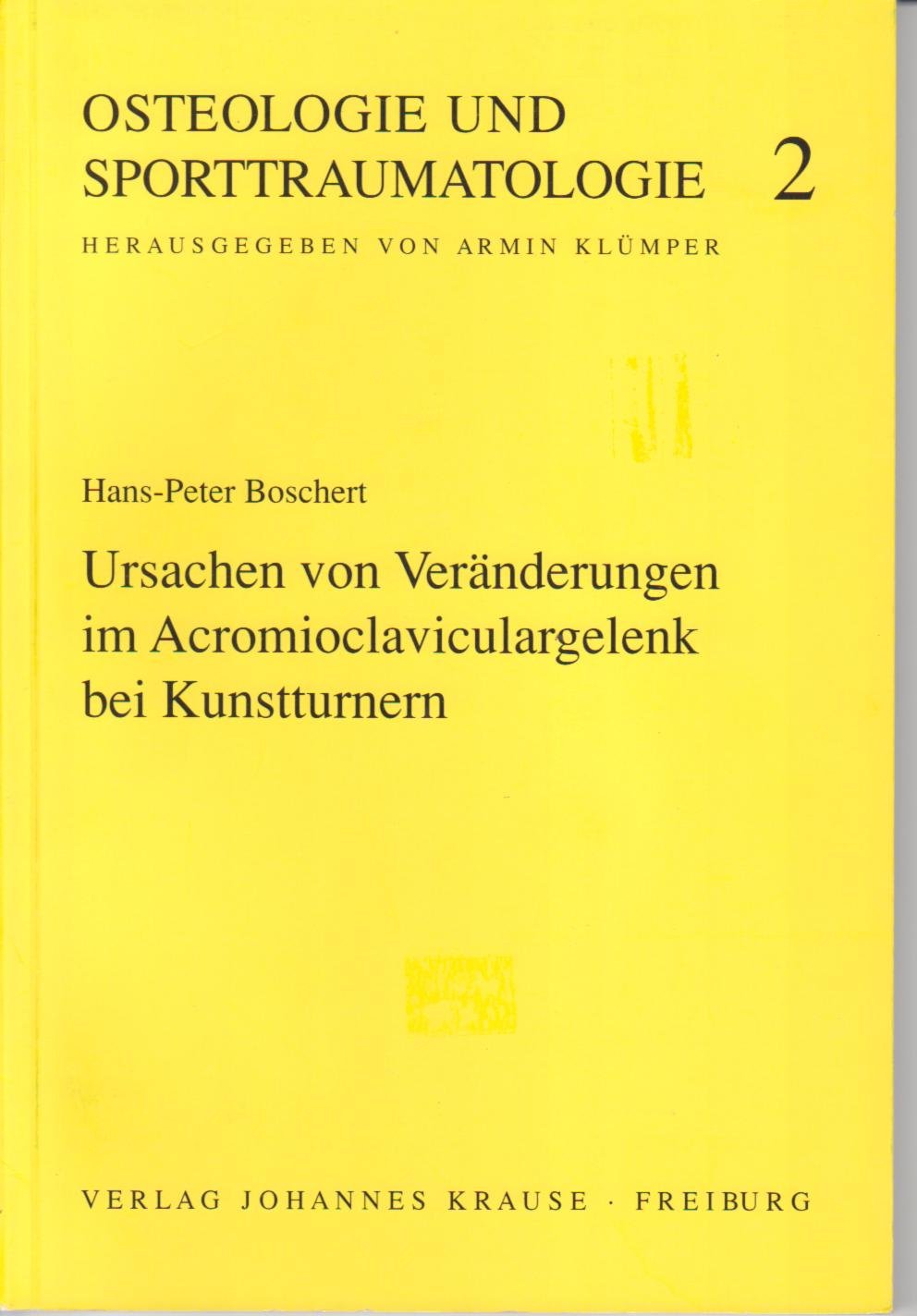 Ursachen von Veränderungen im Acromioclaviculargelenk bei Kunstturnern im Rahmen des Ringeturnens Medicine