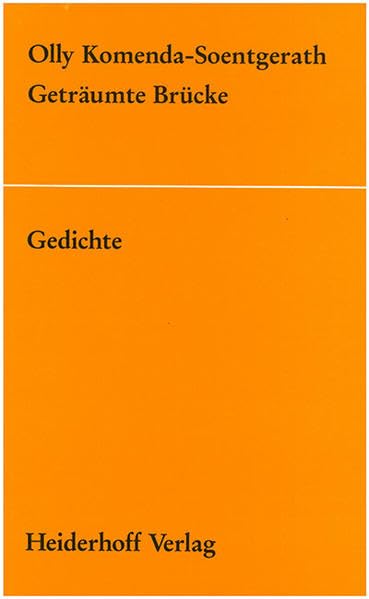 Geträumte Brücke.: Gedichte Poetry