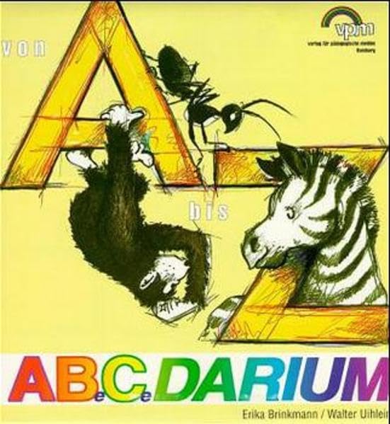 ABCDarium: Ein zweiteiliges Buchstabenarbeitsheft zum Sammeln, Ausschneiden, Einkleben, Schreiben und Lesen Study Guides