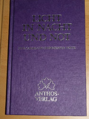 Product Image: Licht in Nacht und Not. Eine Sammlung inspirierter Texte